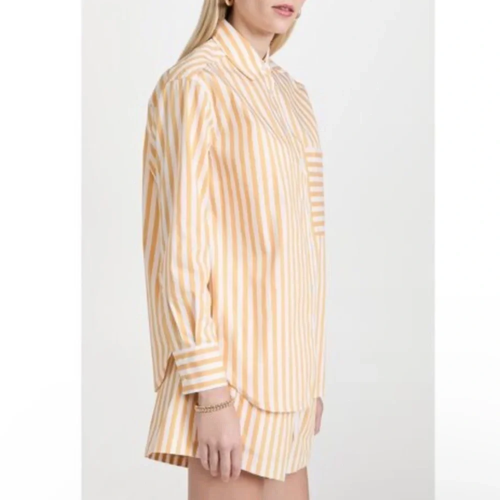 AYR Deep End Buttondown Yellow Stripe Shirt
Size XS - Picture 4 of 10